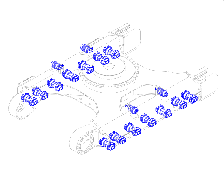 Ktm 卡特CAT320支重轮总成简图.png